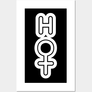 Hot female symbol Posters and Art